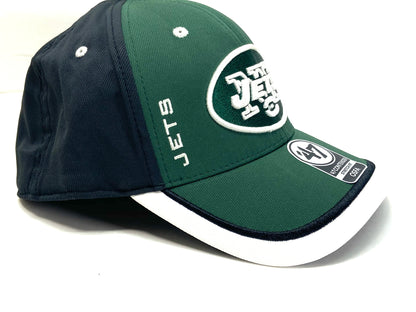 New York Jets NFL Contender Series "Crash Line" Stretch Fit Cap by '47 Brand