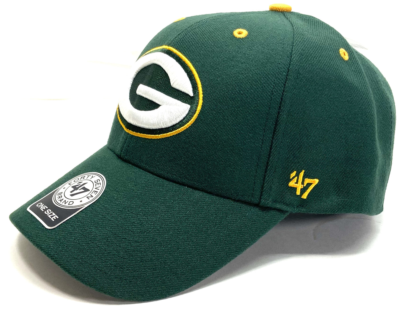 Green Bay Packers NFL '47 MVP Series "Audible" 15% Wool Ball Cap by '47 Brand