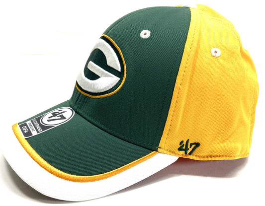 Green Bay Packers NFL Contender Series "Crash Line" Stretch Fit Cap by '47 Brand