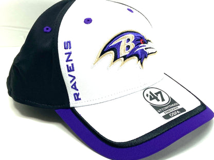 Baltimore Ravens NFL Contender Series "Crash Line" Stretch Fit Cap by '47 Brand