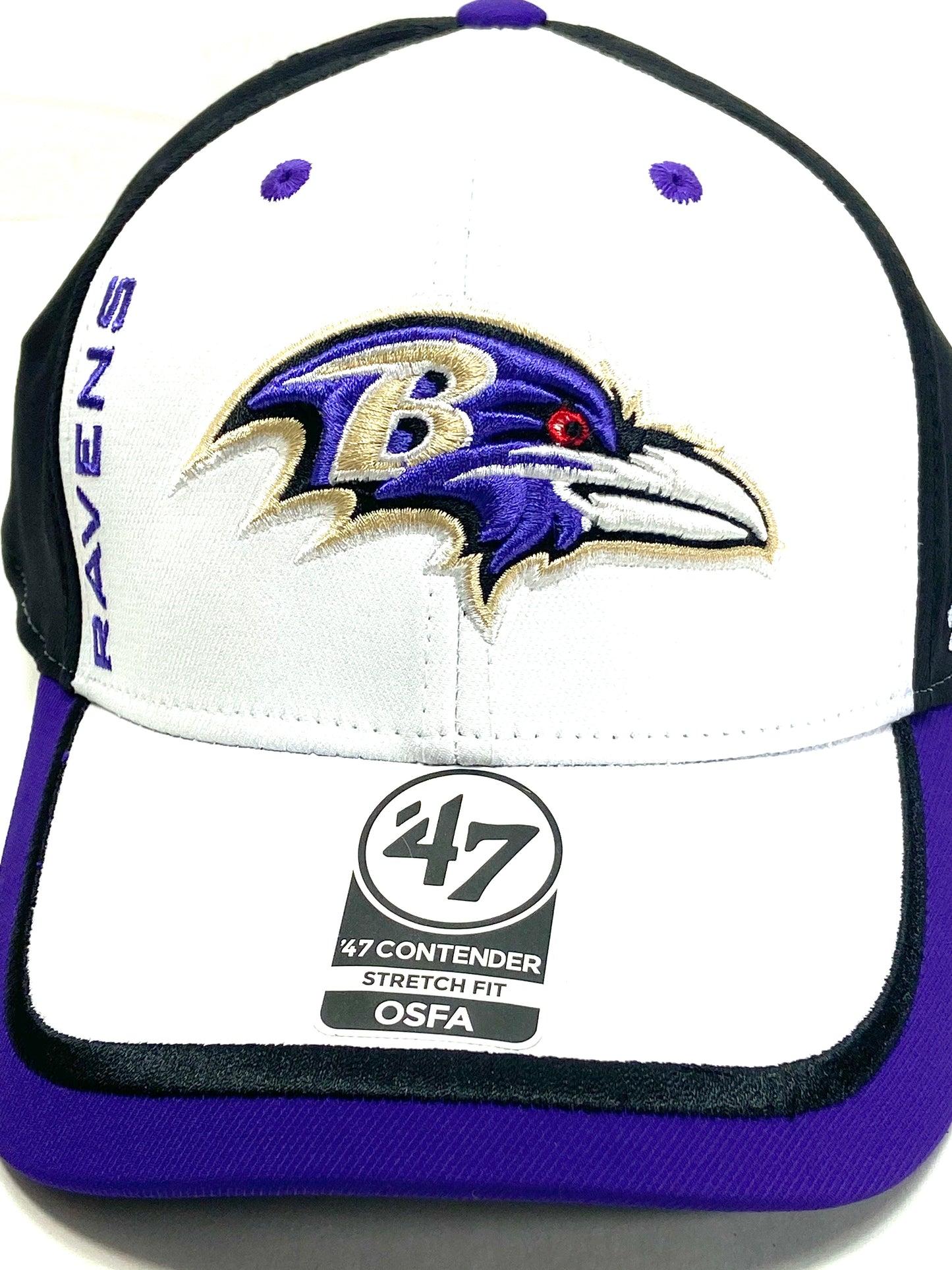 Baltimore Ravens NFL Contender Series "Crash Line" Stretch Fit Cap by '47 Brand