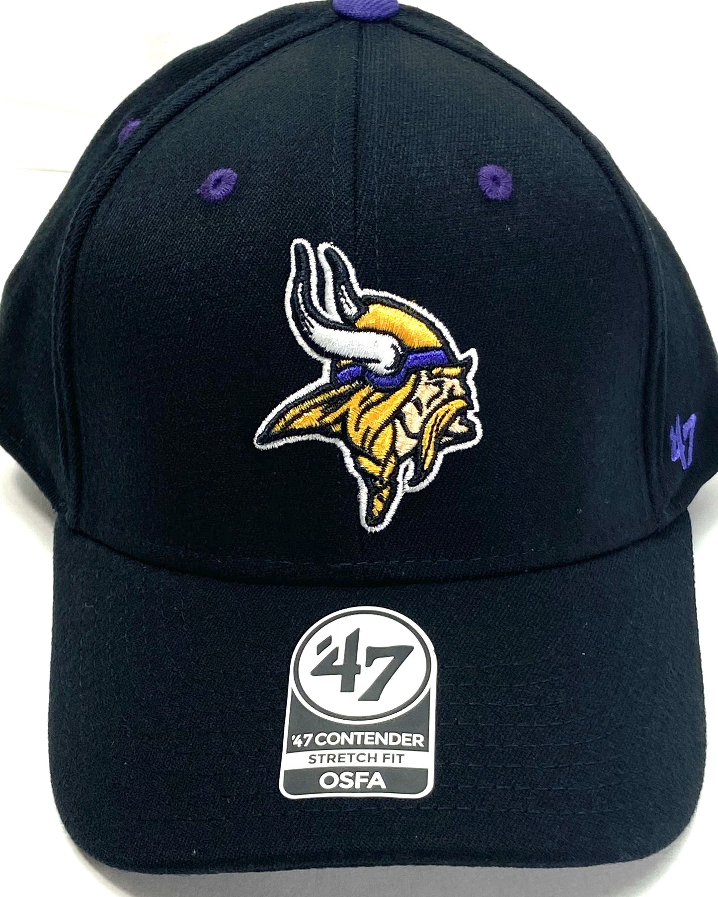 Minnesota Vikings NFL Kickoff Contender Stretch Fit 10% Wool Cap by '47 Brand