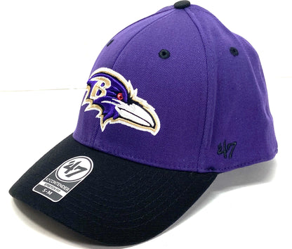 Baltimore Ravens NFL Contender S/M "Kickoff" Style Stretch Fit Ball Cap by '47 Brand