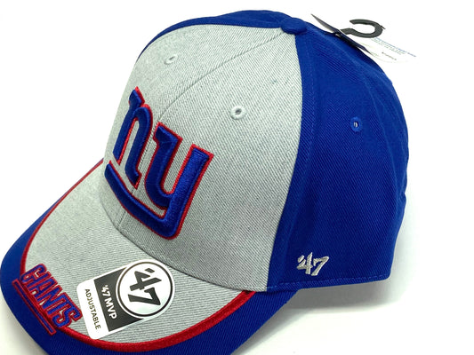 New York Giants NFL '47 MVP "Gray Gabbro" 15% Wool Ball Cap by '47 Brand