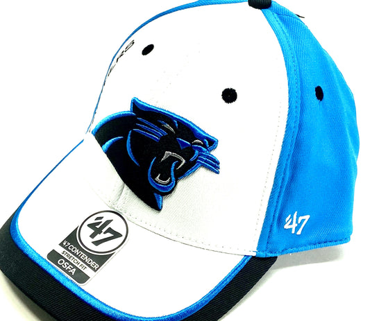 Carolina Panthers NFL Contender "Crash Line" Stretch Fit Ball Cap by '47 Brand