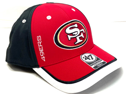 San Francisco 49ers NFL Contender "Crash Line" Stretch Fit Cap by '47 Brand