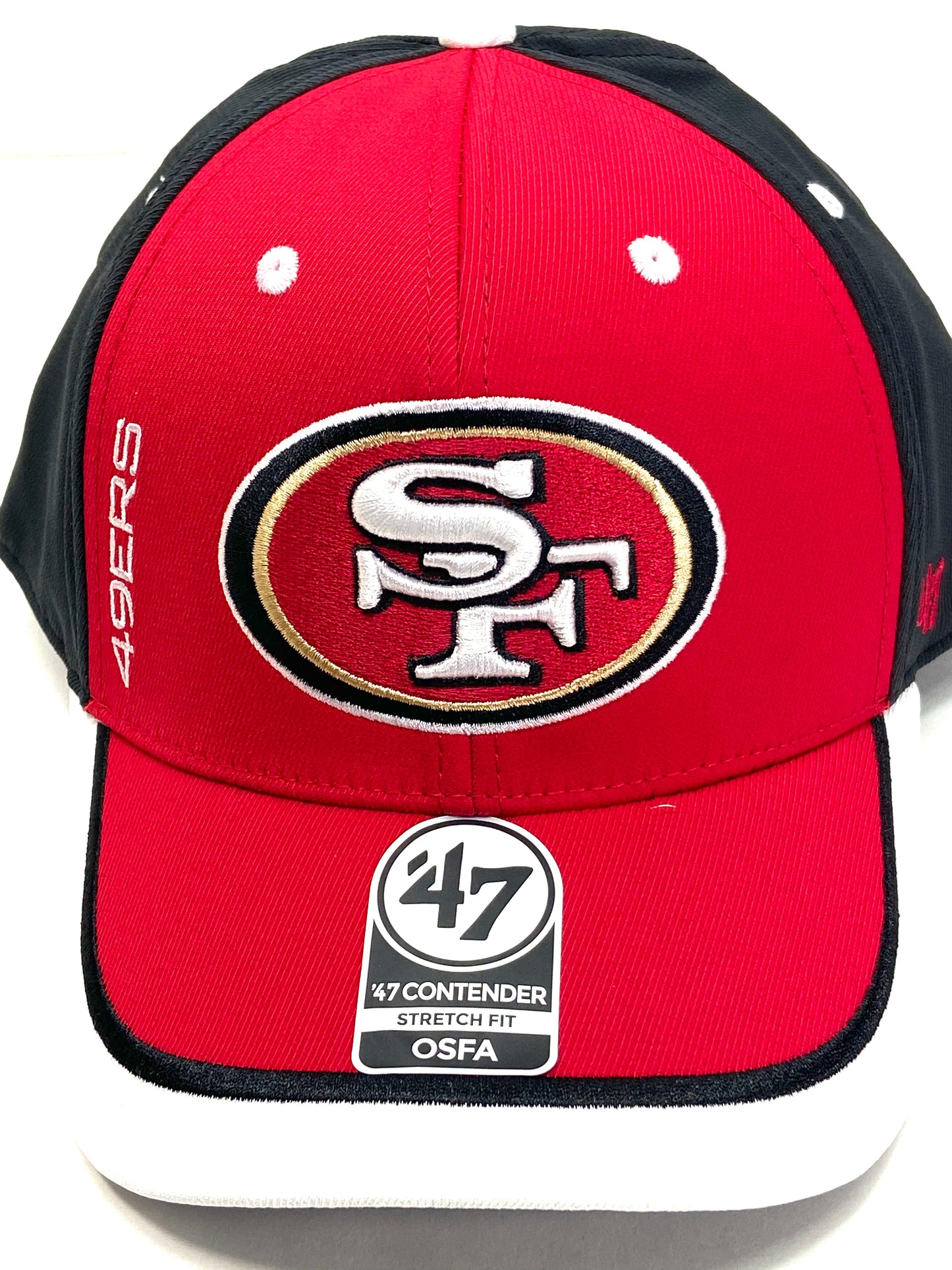 San Francisco 49ers NFL Contender "Crash Line" Stretch Fit Cap by '47 Brand