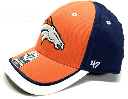 Denver Broncos NFL Contender "Crash Line" Stretch Fit Cap by '47 Brand