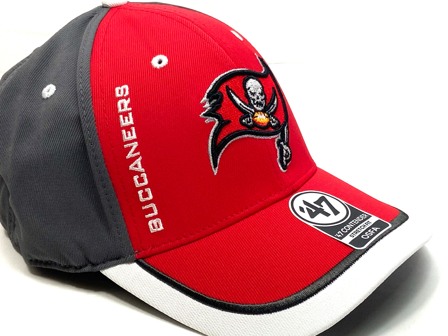 Tampa Bay Buccaneers NFL Contender "Crash Line" Stretch Fit Cap by '47 Brand