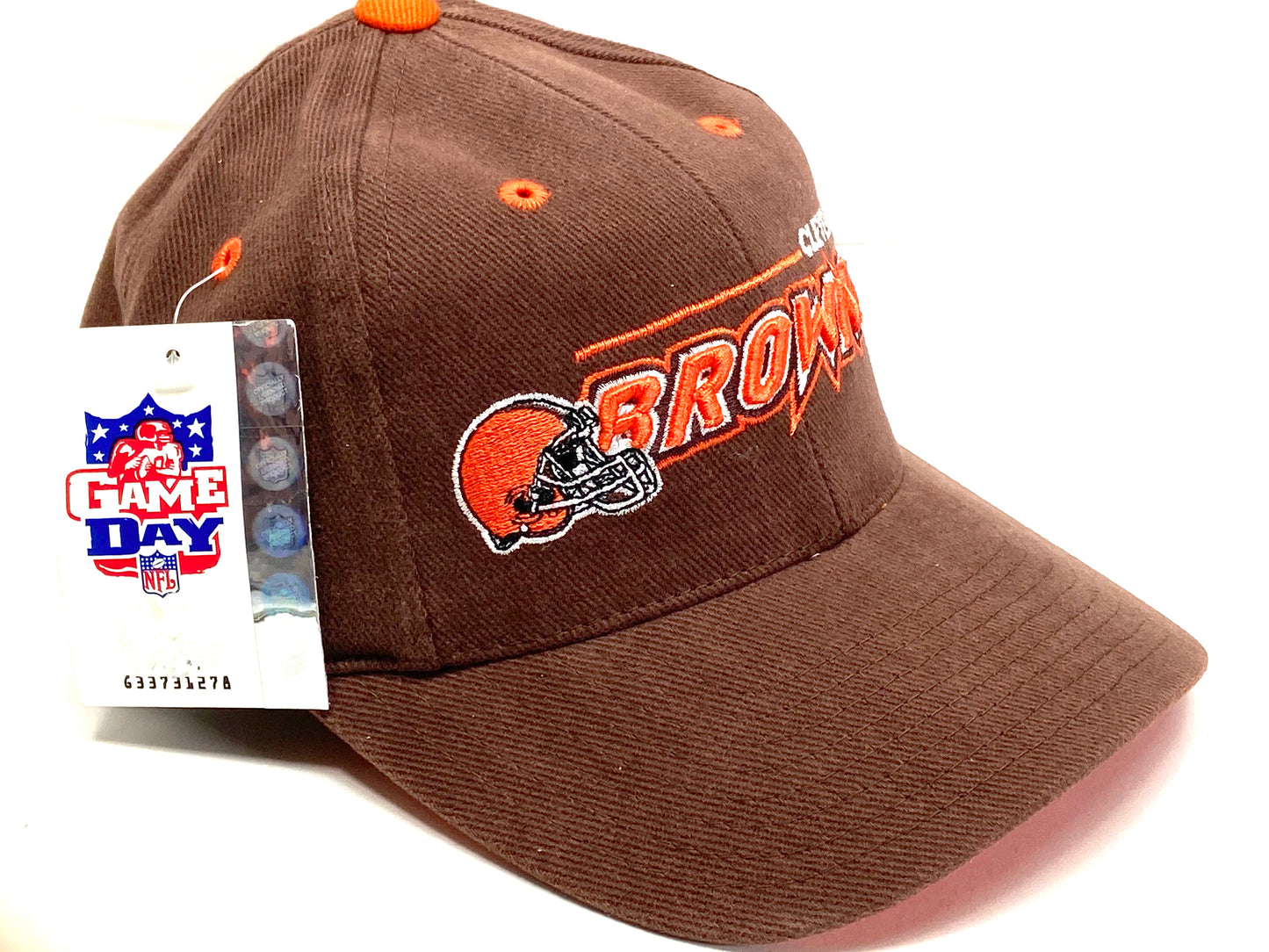 Cleveland Browns Vintage Late 90's NFL "3-D Browns" Cap by Logo Athletic