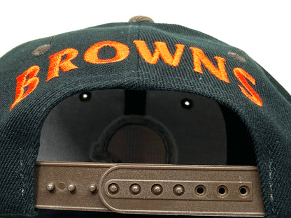 Cleveland Browns Vintage 1999 NFL 20% Wool Logo Snapback by Twins Enterprise