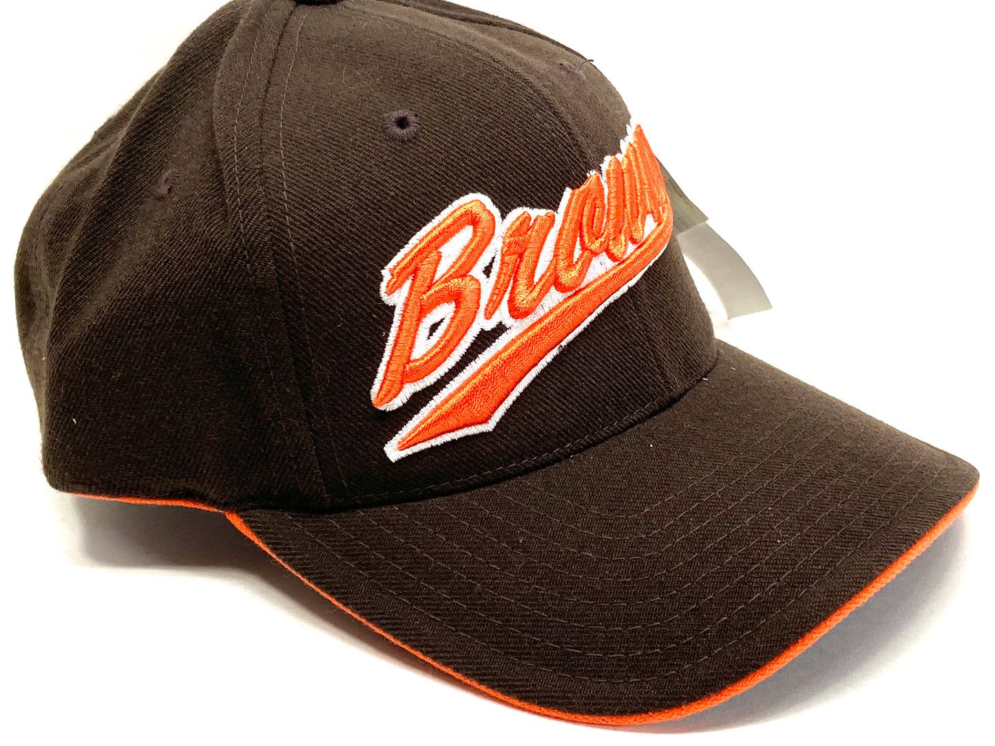 Cleveland Browns Vintage NFL 20% Wool Script 3-D Cap by American Needle