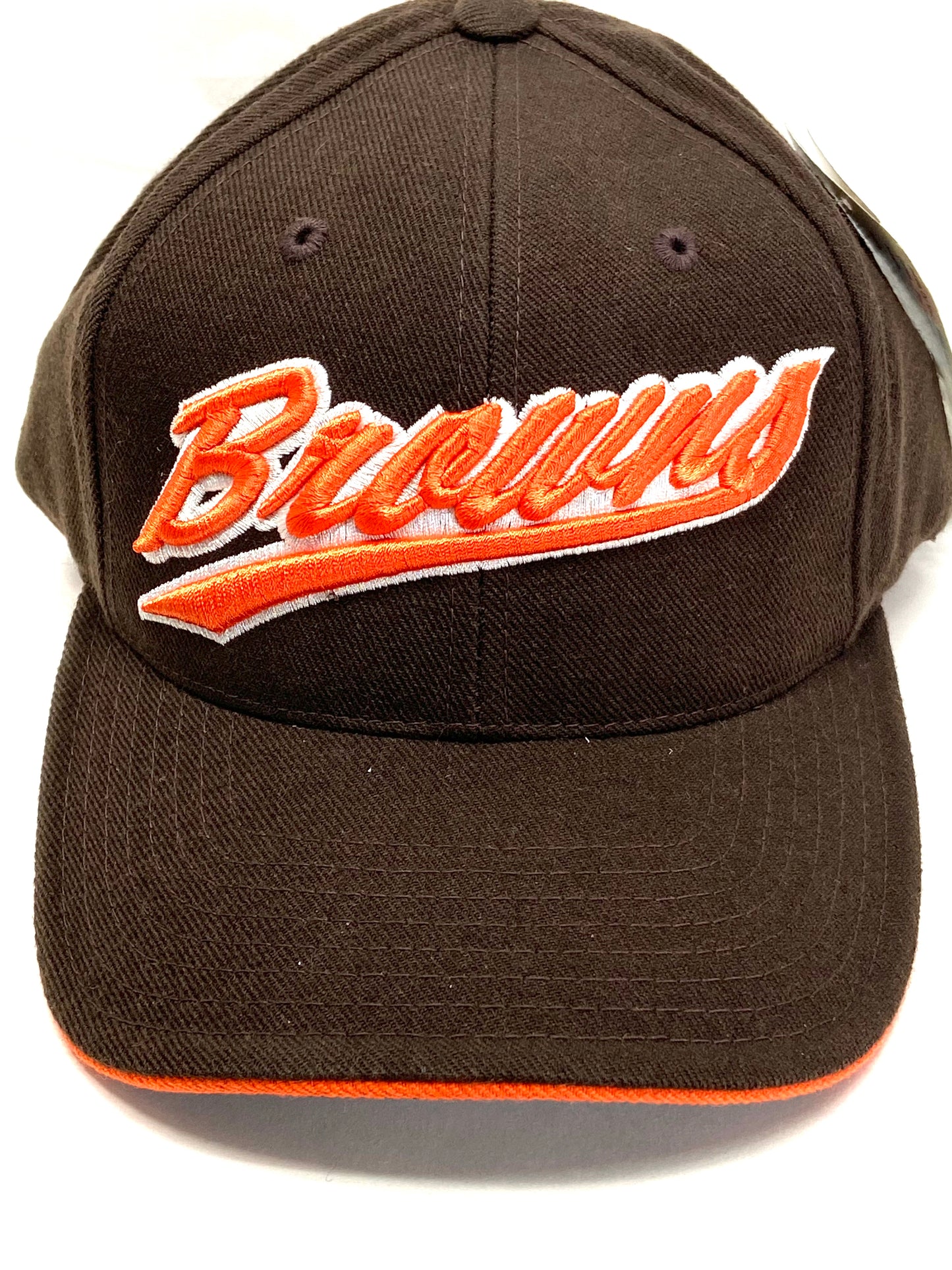 Cleveland Browns Vintage NFL 20% Wool Script 3-D Cap by American Needle