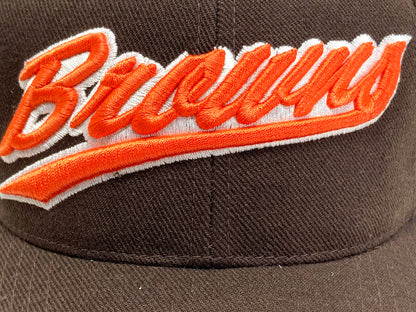 Cleveland Browns Vintage NFL 20% Wool Script 3-D Cap by American Needle