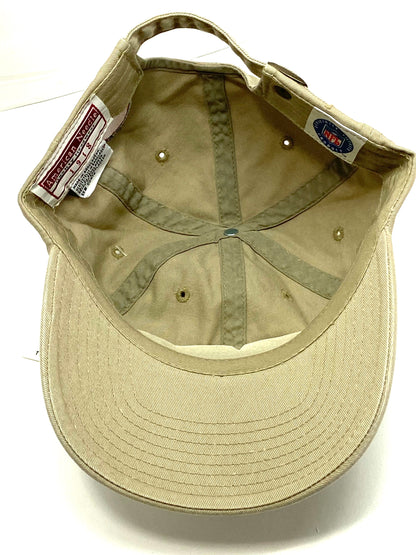 Cleveland Browns Vintage NFL Khaki W/White Logo Cap by American Needle