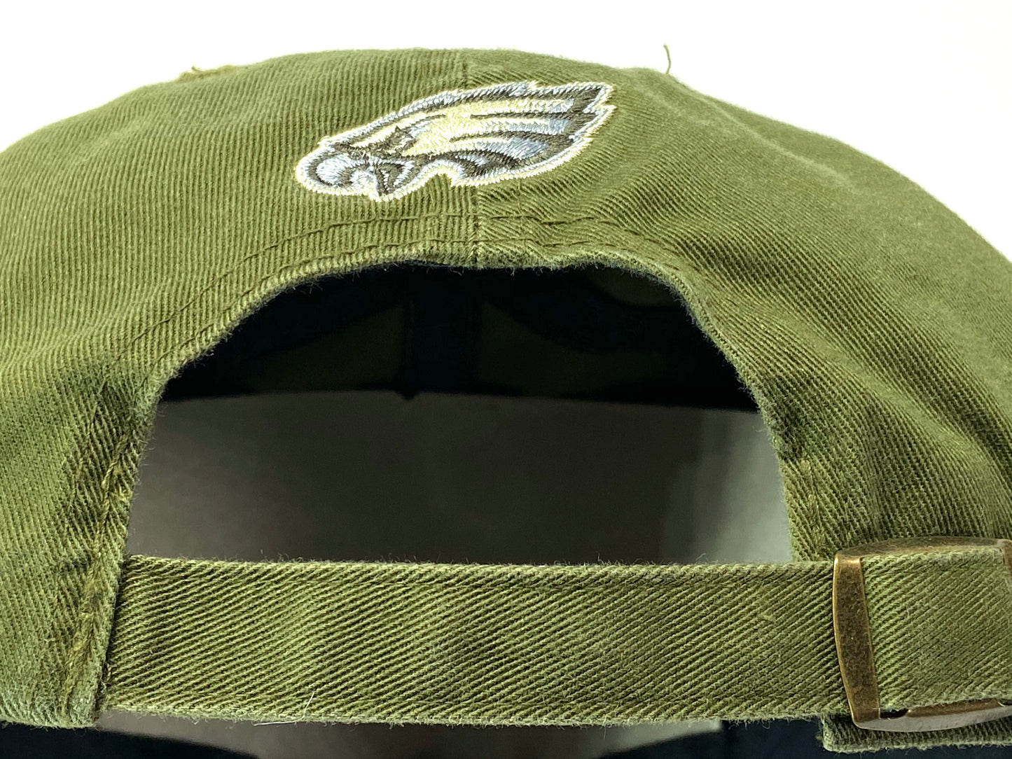 Philadelphia Eagles Vintage NFL Green "Flag" Logo Cap by Drew Pearson Marketing