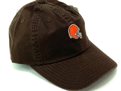 Cleveland Browns Vintage NFL Unstructured Brown Logo Cap by American Needle