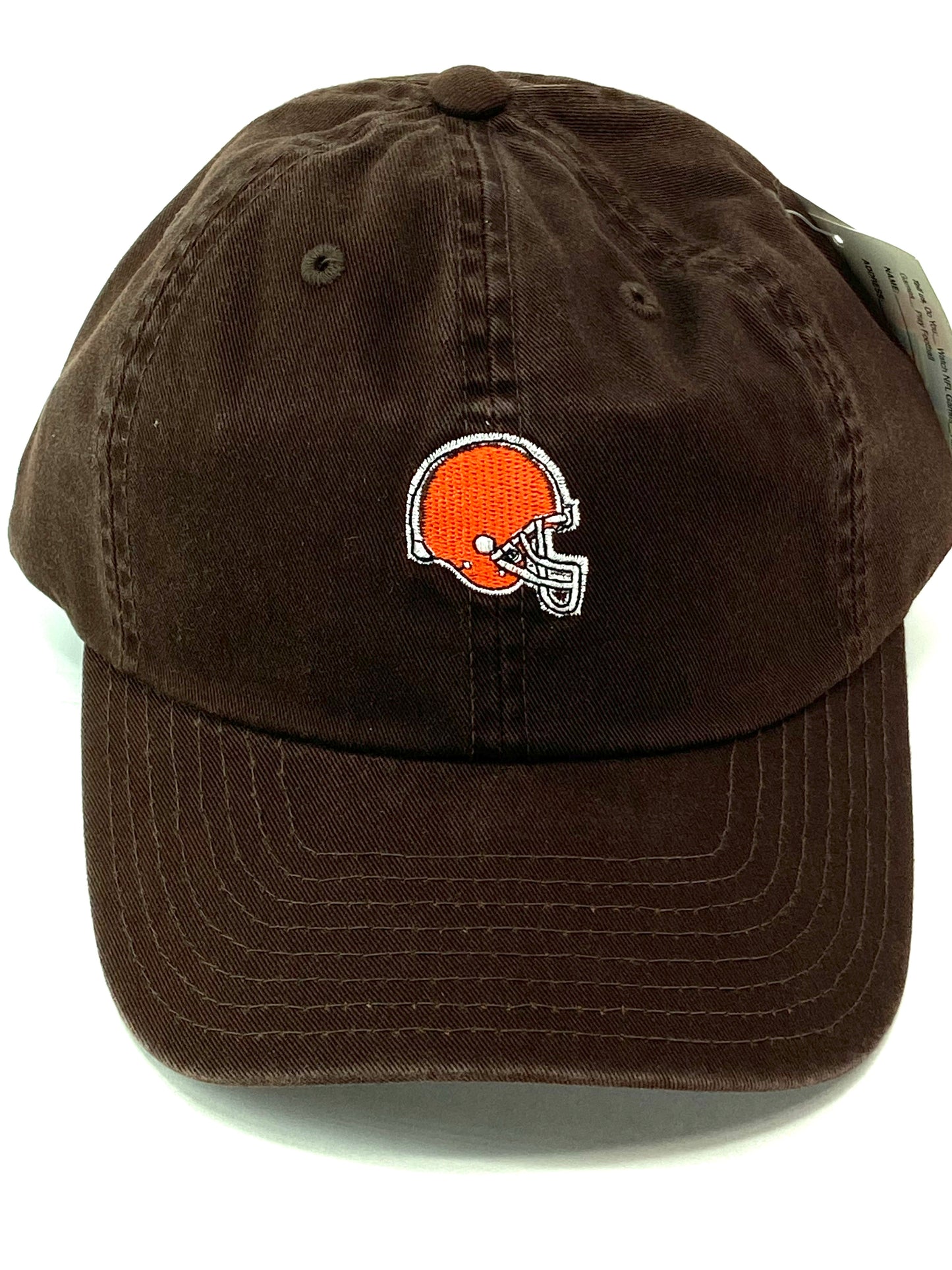 Cleveland Browns Vintage NFL Unstructured Brown Logo Cap by American Needle