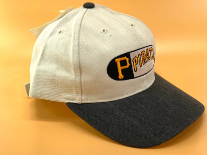 Pittsburgh Pirates Vintage MLB White Logo "P" Cap by Twins Enterprise