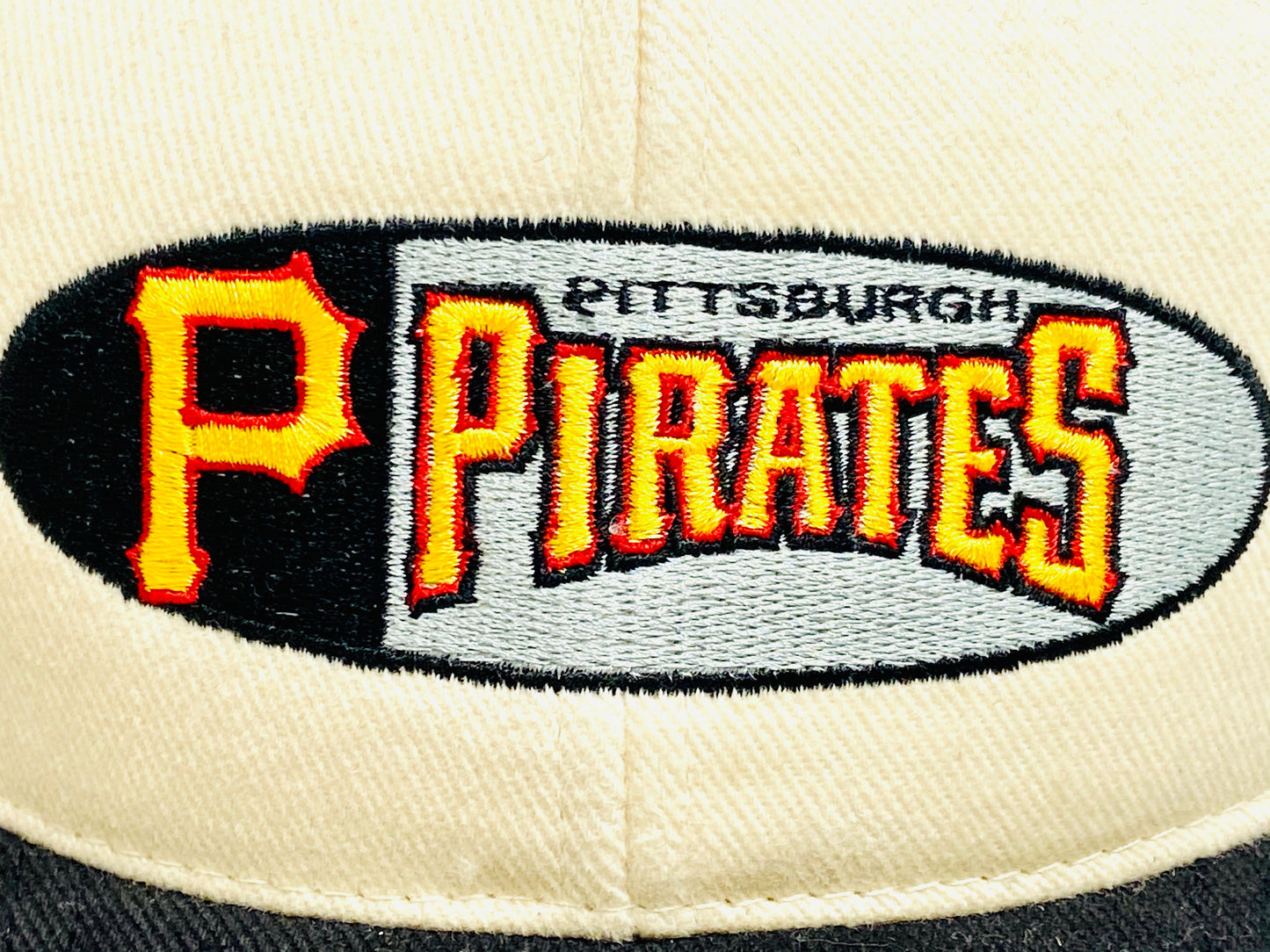 Pittsburgh Pirates Vintage MLB White Logo "P" Cap by Twins Enterprise