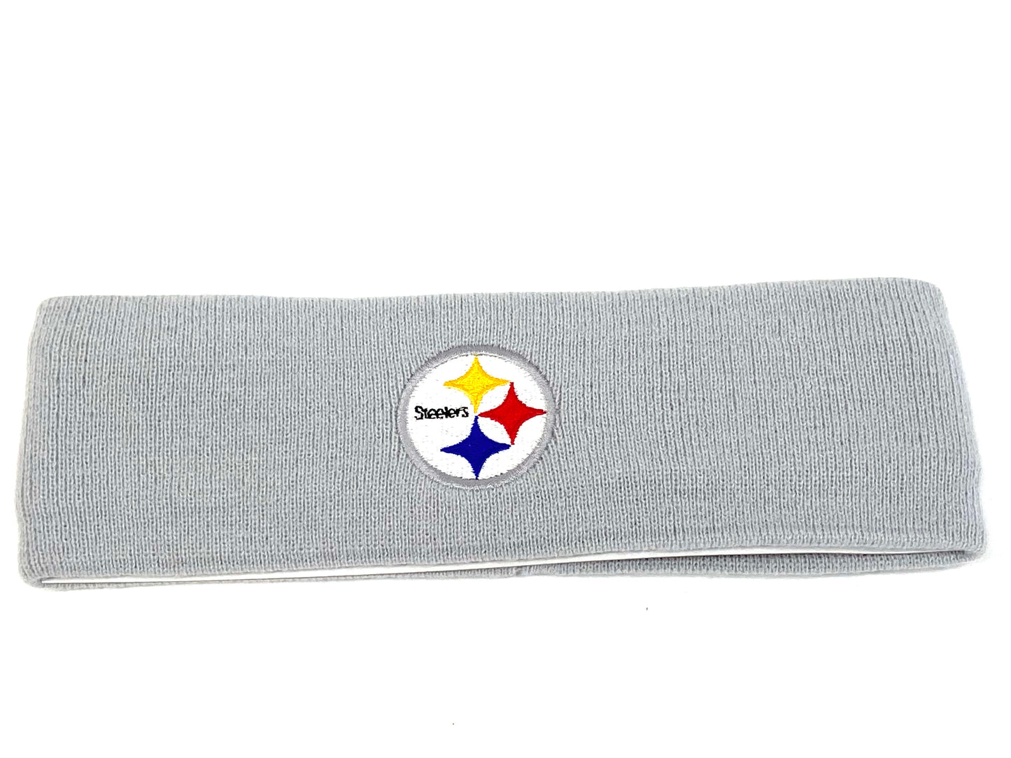 Pittsburgh Steelers Vintage NFL Gray Logo Headband by G Knit Company