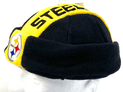 Pittsburgh Steelers NFL Fleece "Jughead" Style Beanie by Drew Pearson Marketing