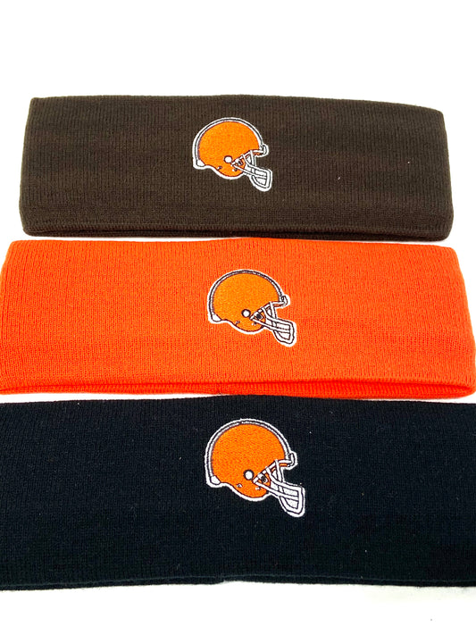 Cleveland Browns Vintage NFL Late '90's Stretch Headband by G Knit Co.