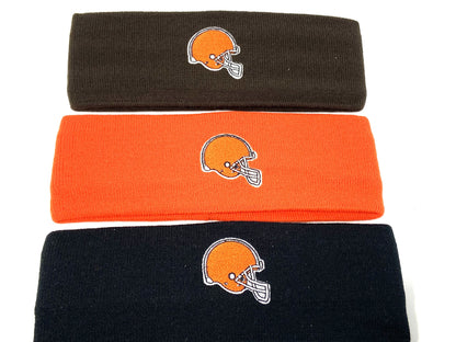 Cleveland Browns Vintage NFL Late '90's Stretch Headband by G Knit Co.