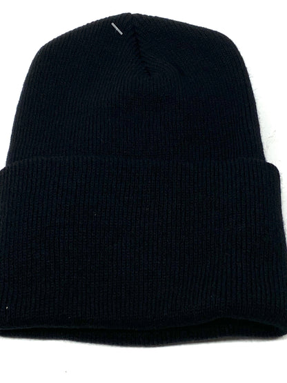 Indiana Hoosiers Vintage NCAA Embroidered Black Knit Hat by Rossmor Industries