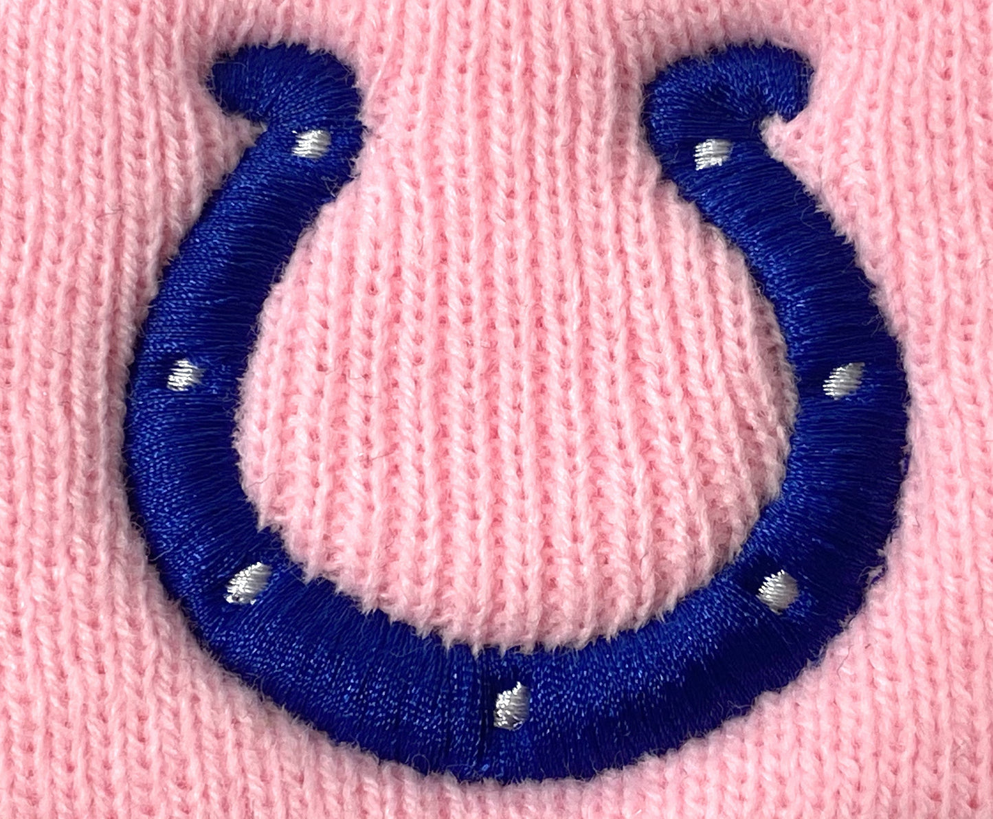 Indianapolis Colts Women's Embroidered Pink Headband by NFL Team Apparel