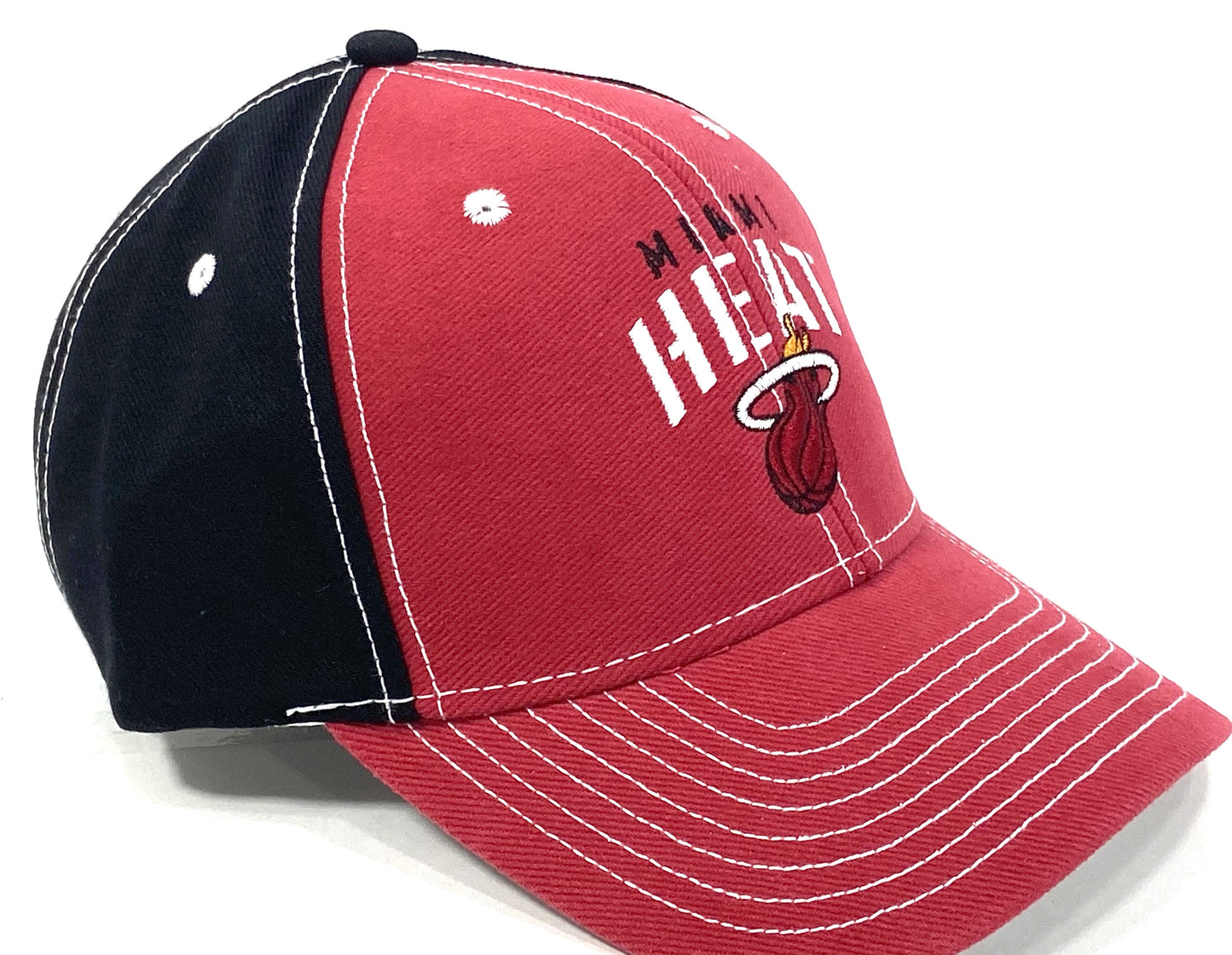 Miami Heat 2014 Adjustable Red & Black Cotton Logo Cap by NBA