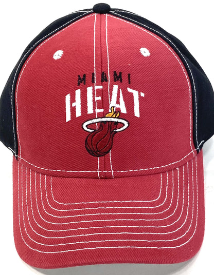 Miami Heat 2014 Adjustable Red & Black Cotton Logo Cap by NBA