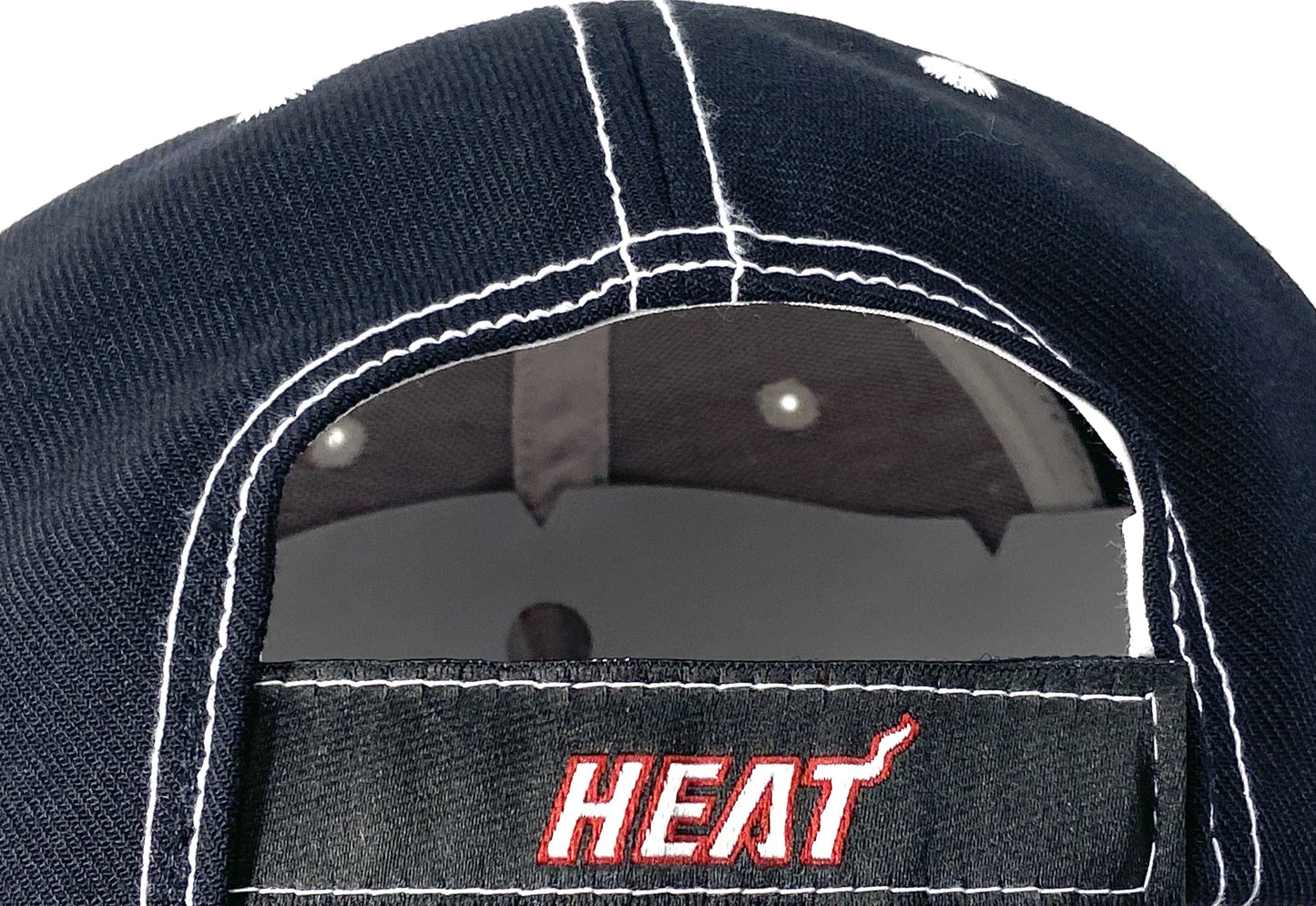 Miami Heat 2014 Adjustable Red & Black Cotton Logo Cap by NBA