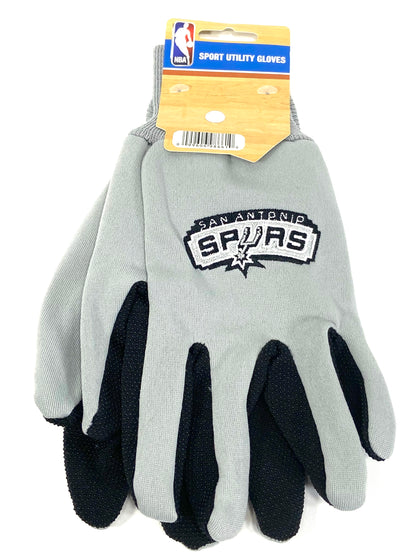 San Antonio Spurs NBA Sport Utility Work Gloves By Wincraft/ McArthur