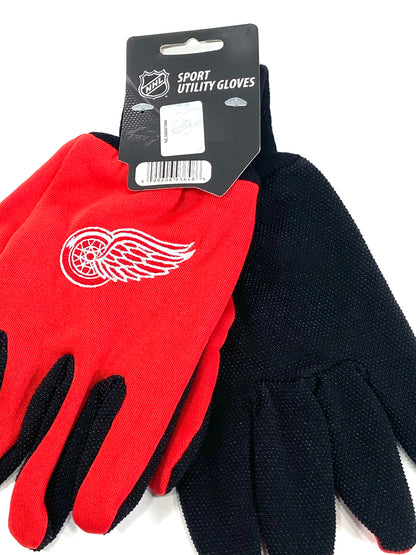 Detroit Red Wings NHL Sport Utility Work Gloves by Wincraft/ McArthur