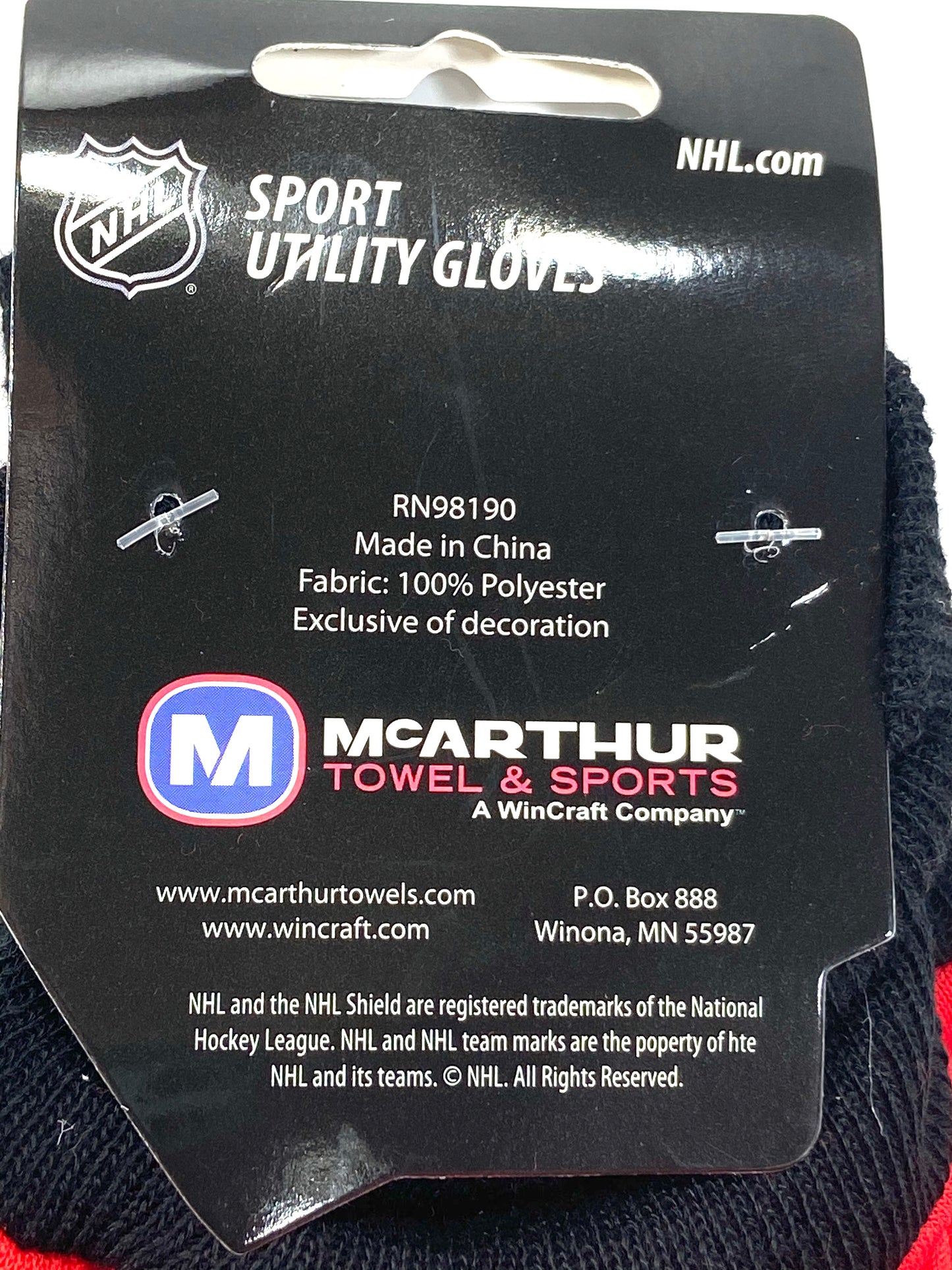 Detroit Red Wings NHL Sport Utility Work Gloves by Wincraft/ McArthur