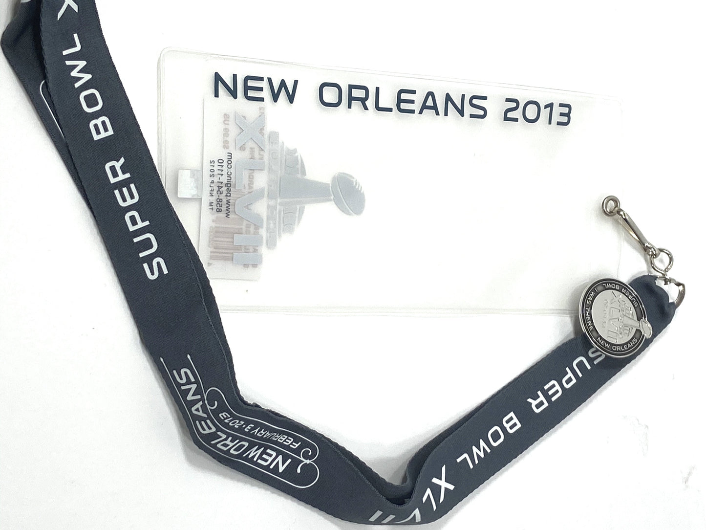 Super Bowl XLVII (47) NFL 2013 Collectible Lanyard/Pin/Ticket Holder by Pro Specialties Group