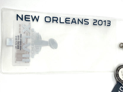 Super Bowl XLVII (47) NFL 2013 Collectible Lanyard/Pin/Ticket Holder by Pro Specialties Group