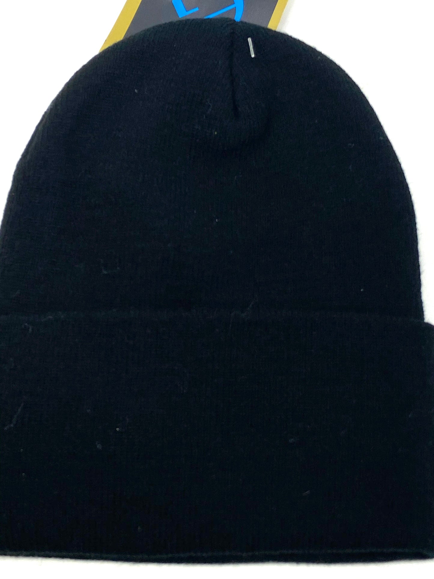 New York Jets Vintage NFL Black Cuffed Logo Knit Hat by G Knit Cap Company