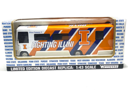 Illinois Fighting Illini Vintage 2001 NCAA 1:43 Winnebago by White Rose Collectibles