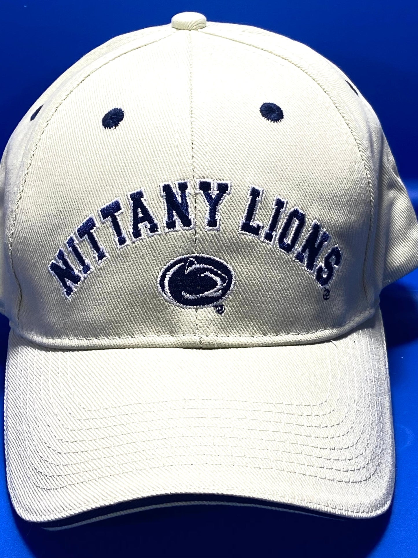 Penn State Nittany Lions Vintage Adult NCAA Cotton Logo Cap by Drew Pearson