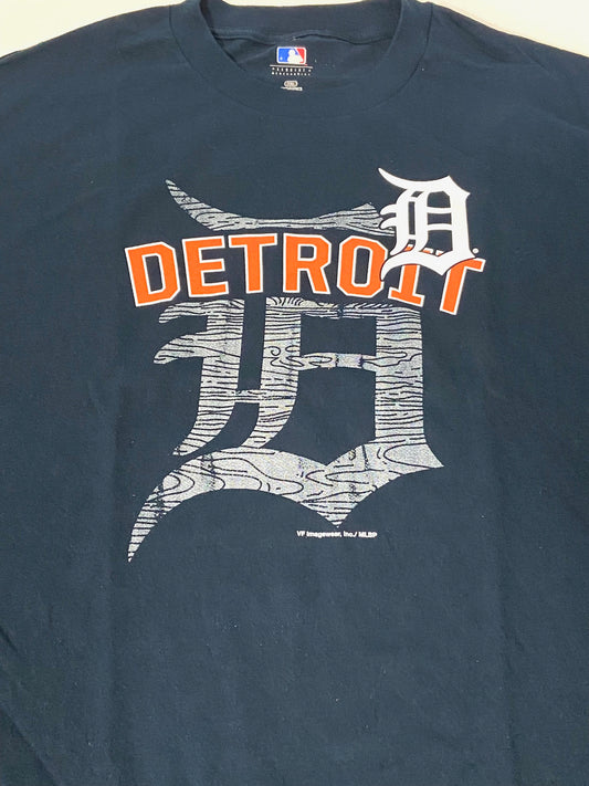 Detroit Tigers MLB Logo T-Shirt Adult 3XL 100% Cotton by VF Imagewear