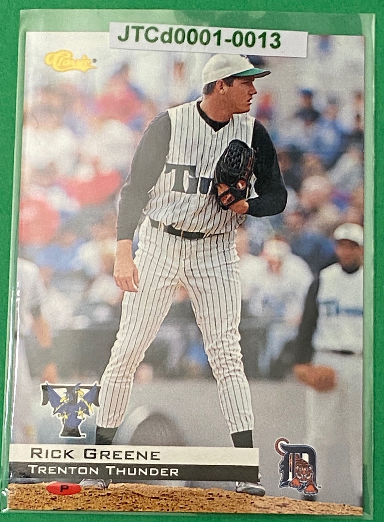 Rick Greene Vintage 1994 MiLB Classic Base Set #146 Trenton Thunder by Classic Games