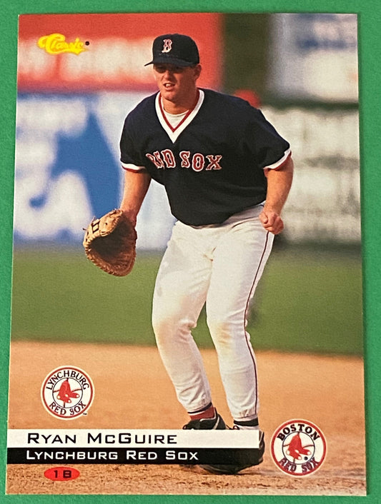 Ryan McGuire Vintage 1994 MiLB Classic Base Set #185 Lynchburg Red Sox by Classic Games