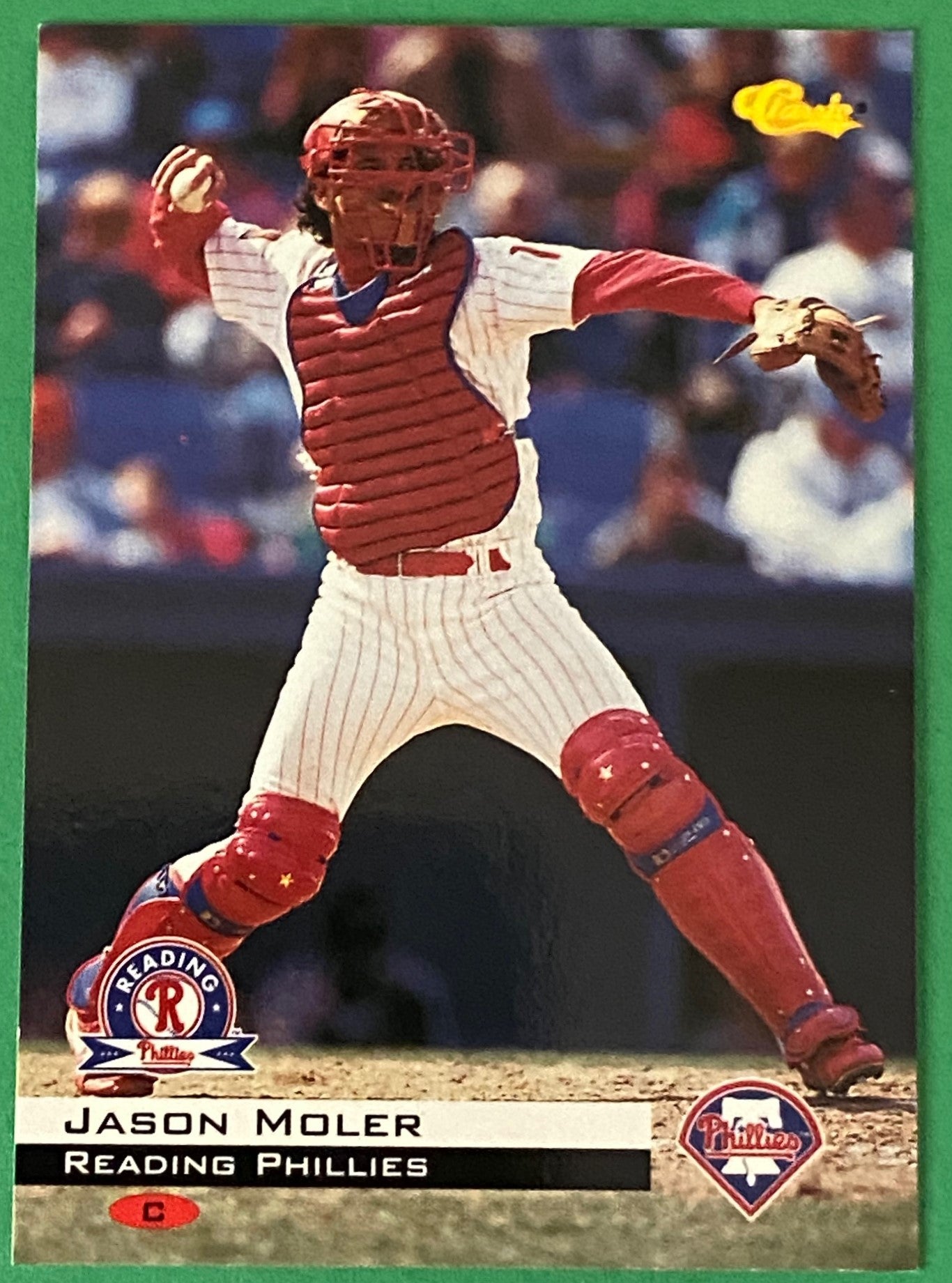 Jason Moler Vintage 1994 MiLB Classic Base Set #149 Reading Phillies by Classic Games