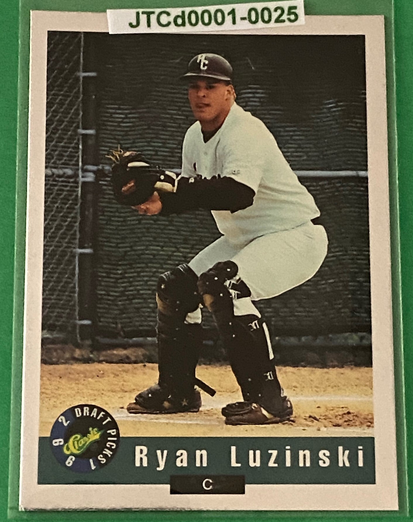 Ryan Luzinski Vintage 1992 MiLB Classic Draft Picks Foil #BC16 by Classic Games