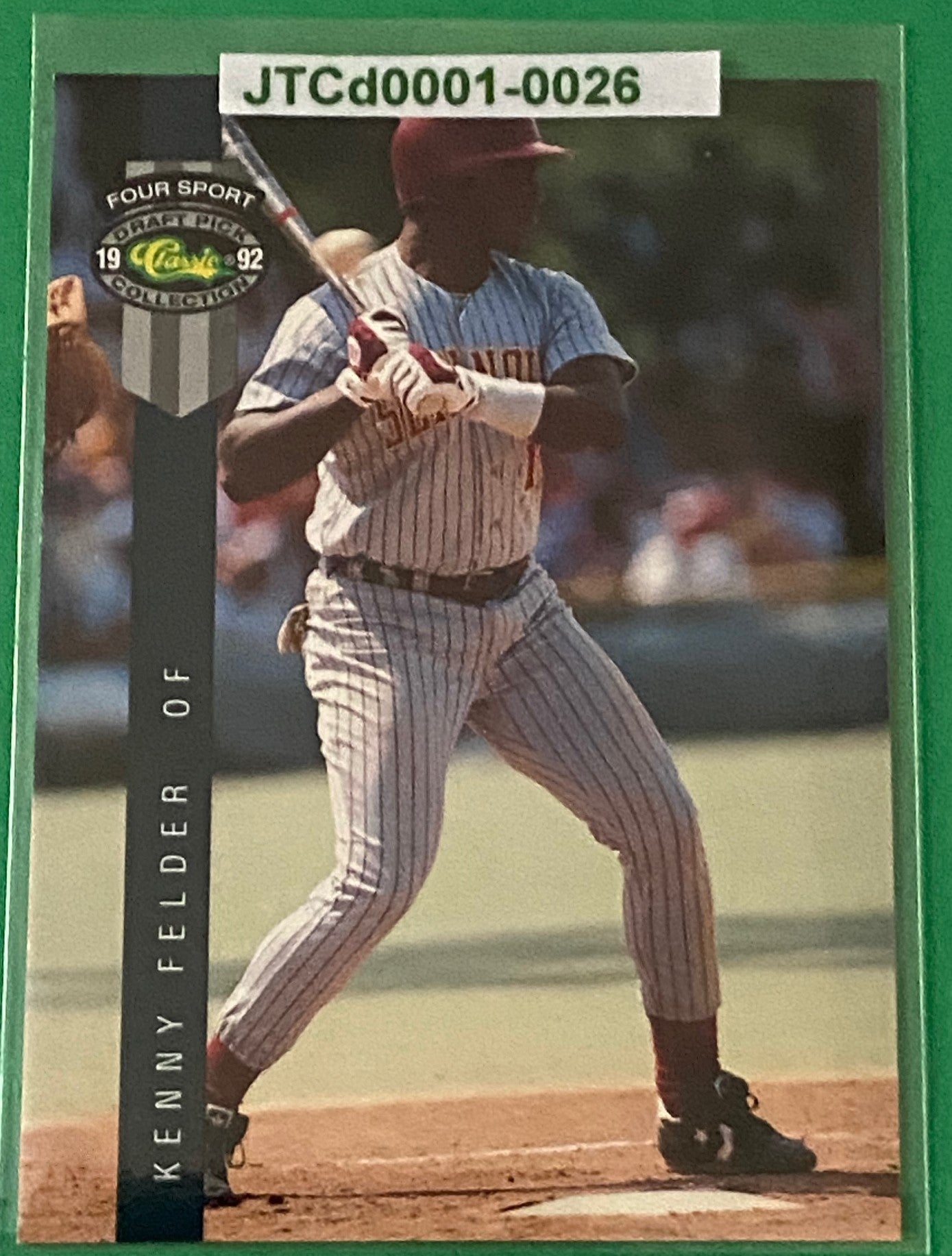 Kenny Felder 1992 MiLB Classic Four Sport Draft Pick Collection #234 by Classic Games