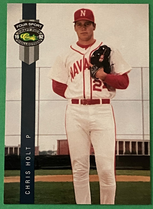 Chris Holt 1992 MiLB Classic Four Sport Draft Pick Collection #275 by Classic Games