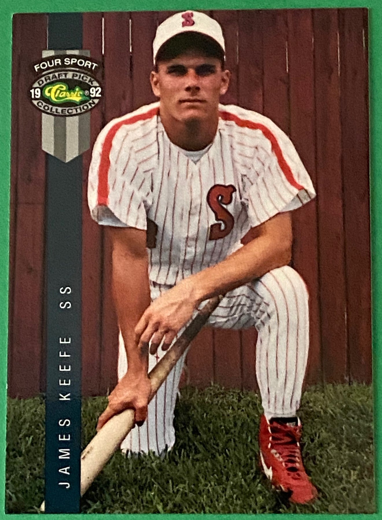 James Keefe 1992 MiLB Classic Four Sport Draft Pick Collection #294 by Classic Games