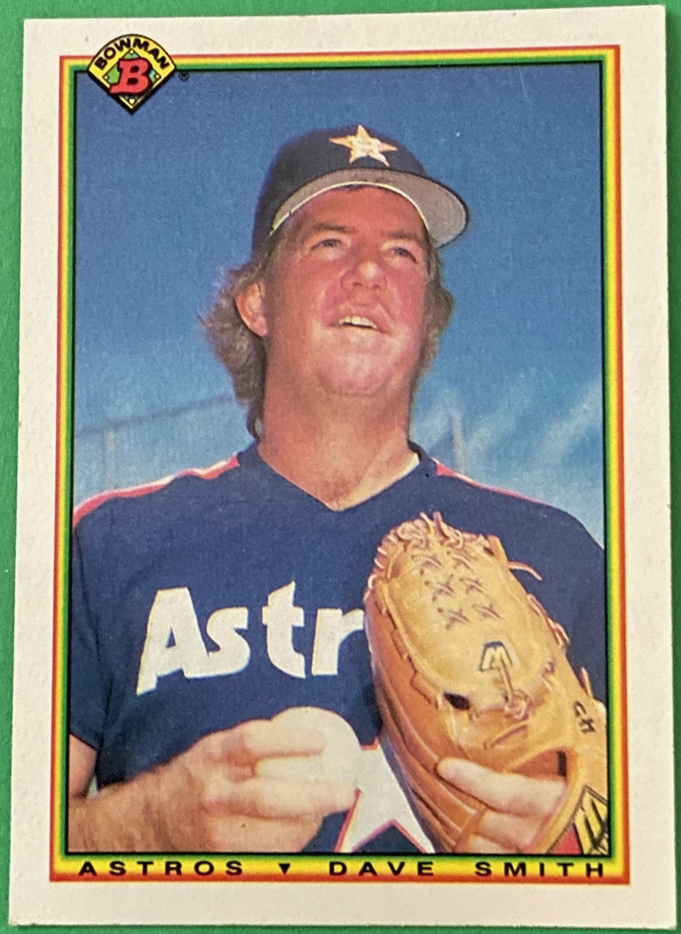 Dave Smith 1990 MLB #62 Houston Astros by Bowman (Topps)